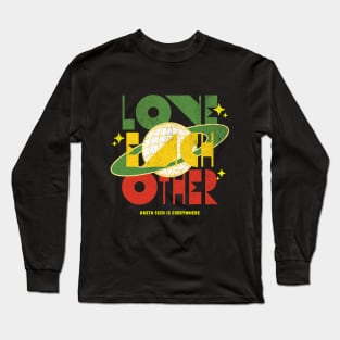 Love Each Other Rasta Long Sleeve T-Shirt